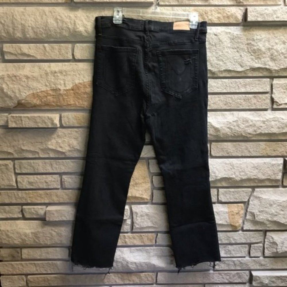 SHOW ME YOUR MUMU SOHO ZIP UP SKINNIES IN VINTAGE BLACK 31 - Picture 7 of 12